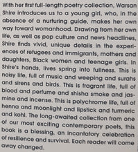 Load image into Gallery viewer, BLESS THE DAUGHTER RAISED BY A VOICE IN HER HEAD - Warsan Shire