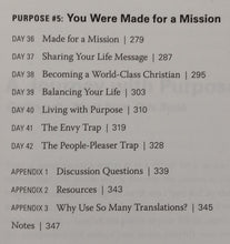 Load image into Gallery viewer, THE PURPOSE DRIVEN LIFE - Rick Warren