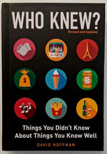 Load image into Gallery viewer, WHO KNEW? - David Hoffman