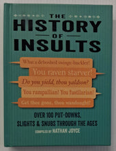 Load image into Gallery viewer, THE HISTORY OF INSULTS - Nathan Joyce
