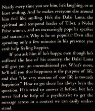Load image into Gallery viewer, THE ART OF HAPPINESS - Dalai Lama XVI, Howard C. Cutler