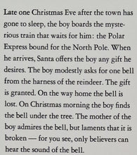 Load image into Gallery viewer, THE POLAR EXPRESS - Chris Van Allsberg