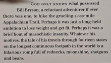 Load image into Gallery viewer, A WALK IN THE WOODS - Bill Bryson