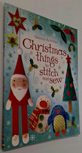 Load image into Gallery viewer, CHRISTMAS THINGS TO STITCH AND SEW - Usborne Publishing