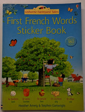 Load image into Gallery viewer, FIRST FRENCH WORDS STICKER BOOK - Usborne Books