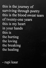 Load image into Gallery viewer, MILK AND HONEY - Rupi Kaur