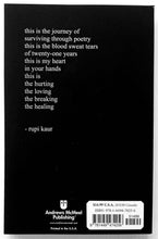 Load image into Gallery viewer, MILK AND HONEY - Rupi Kaur