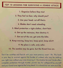 Load image into Gallery viewer, THE ZOMBIE SURVIVAL GUIDE - Max Brooks