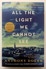 Load image into Gallery viewer, ALL THE LIGHT WE CANNOT SEE - Anthony Doerr