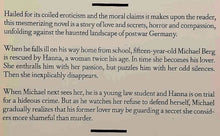 Load image into Gallery viewer, THE READER - Bernhard Schlink