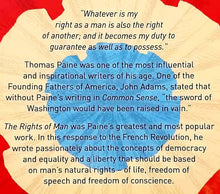 Load image into Gallery viewer, THE RIGHTS OF MAN - Thomas Paine