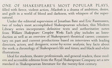 Load image into Gallery viewer, MACBETH - William Shakespeare