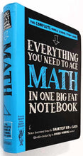 Load image into Gallery viewer, EVERYTHING YOU NEED TO ACE MATH IN ONE BIG FAT NOTEBOOK - Ouida Newton