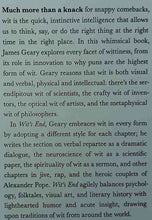 Load image into Gallery viewer, WIT'S END - James Geary