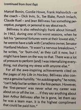Load image into Gallery viewer, MY LIFE IN HOCKEY - Jean Beliveau, Chrys Goyens, Allan Turowetz