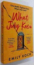 Load image into Gallery viewer, WHAT JULY KNEW - Emily Koch