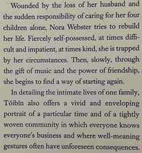 Load image into Gallery viewer, NORA WEBSTER - Colm Toibin