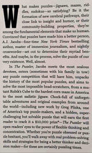 Load image into Gallery viewer, THE PUZZLER - A.J. Jacobs, Greg Pliska