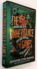 Load image into Gallery viewer, THE INHERITANCE GAMES - Jennifer Lynn Barnes