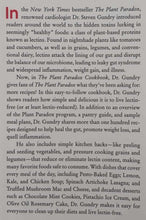 Load image into Gallery viewer, THE PLANT PARADOX COOKBOOK - Steven R. Gundry
