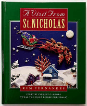 Load image into Gallery viewer, A VISIT FROM ST. NICHOLAS - Clement C. Moore, Kim Fernandes