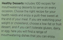 Load image into Gallery viewer, HEALTHY DESSERTS - Culinary Notebooks