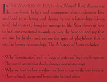 Load image into Gallery viewer, THE MASTERY OF LOVE - Miguel Ruiz
