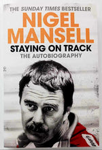 Load image into Gallery viewer, STAYING ON TRACK - Nigel Mansell