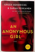 Load image into Gallery viewer, AN ANONYMOUS GIRL (SIGNED) - Greer Hendricks, Sarah Pekkanen