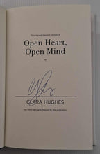 Load image into Gallery viewer, OPEN HEART, OPEN MIND (SIGNED) - Clara Hughes