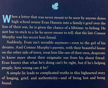 Load image into Gallery viewer, DEAR EVAN HANSEN - Val Emmich, Steven Levenson, Benj Pasek, Justin Paul