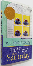 Load image into Gallery viewer, THE VIEW FROM SATURDAY - E.L. Konigsburg