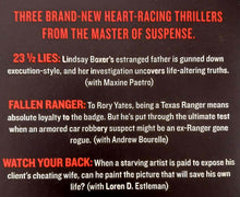 Load image into Gallery viewer, 23 1/2 LIES - James Patterson, Maxine Paetro, Andrew Bourelle, Loren D. Estleman