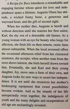 Load image into Gallery viewer, A RECIPE FOR BEES - Gail Anderson-Dargatz