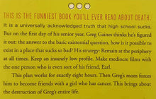 Load image into Gallery viewer, ME AND EARL AND THE DYING GIRL - Jesse Andrews