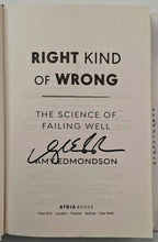 Load image into Gallery viewer, RIGHT KIND OF WRONG (SIGNED) - Amy Edmondson