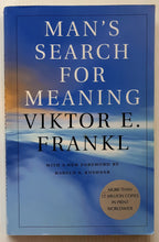Load image into Gallery viewer, MAN'S SEARCH FOR MEANING - Viktor E. Frankl, Harold S. Kushner