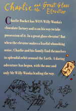 Load image into Gallery viewer, CHARLIE AND THE GREAT GLASS ELEVATOR - Roald Dahl