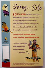 Load image into Gallery viewer, GOING SOLO - Roald Dahl