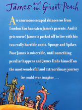Load image into Gallery viewer, JAMES AND THE GIANT PEACH - Roald Dahl