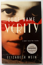 Load image into Gallery viewer, CODE NAME VERITY - Elizabeth Wein