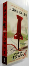 Load image into Gallery viewer, PAPER TOWNS - John Green