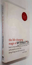Load image into Gallery viewer, THE LIFE-CHANGING MAGIC OF NOT GIVING A F*CK - Sarah Knight