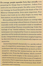 Load image into Gallery viewer, MOONWALKING WITH EINSTEIN - Joshua Foer