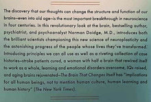 Load image into Gallery viewer, THE BRAIN THAT CHANGES ITSELF - Norman Doidge, M.D.