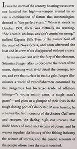 THE PERFECT STORM - Sebastian Junger