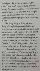 THE ART OF BEING - Dennis Merritt Jones