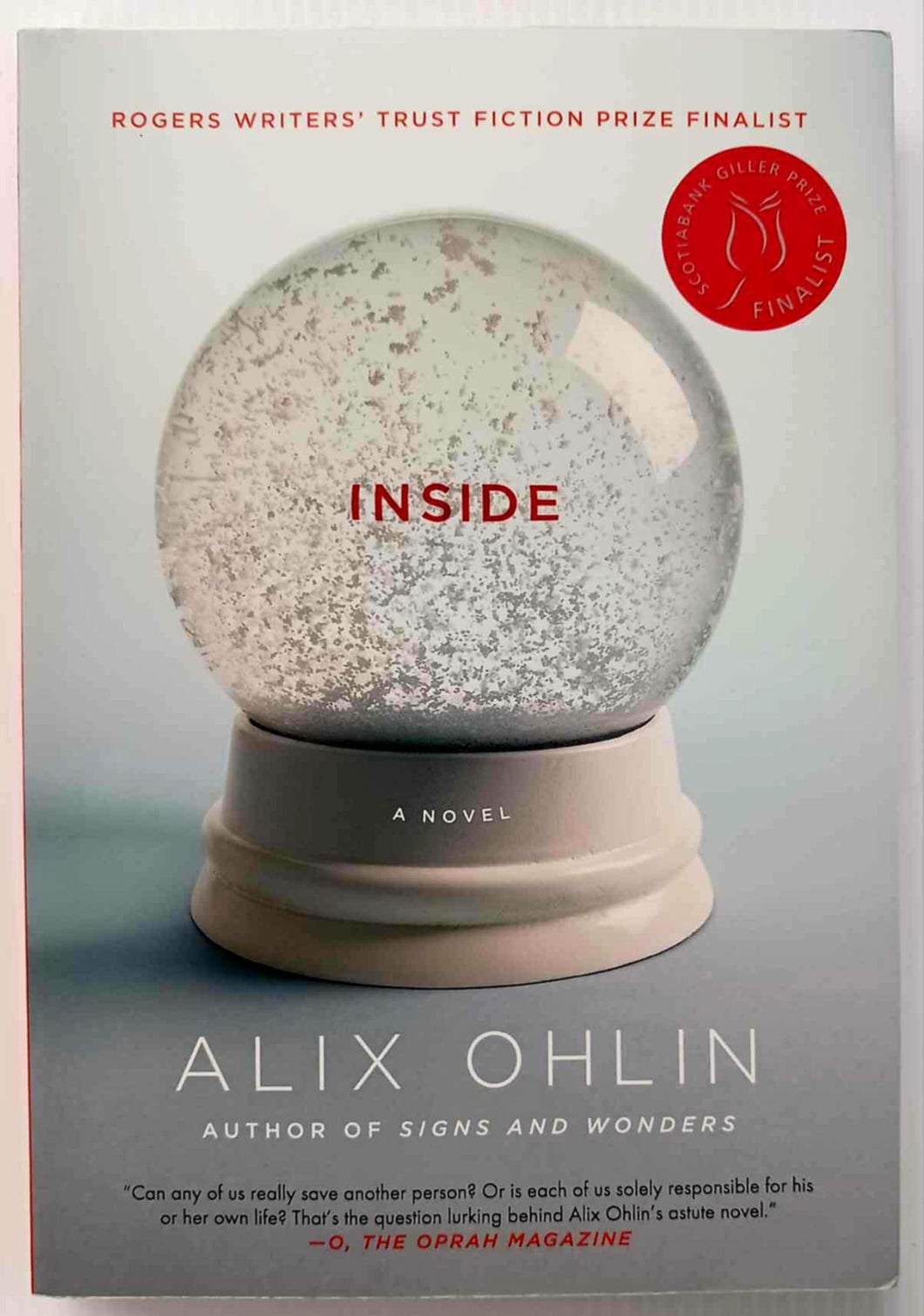 INSIDE - Alix Ohlin