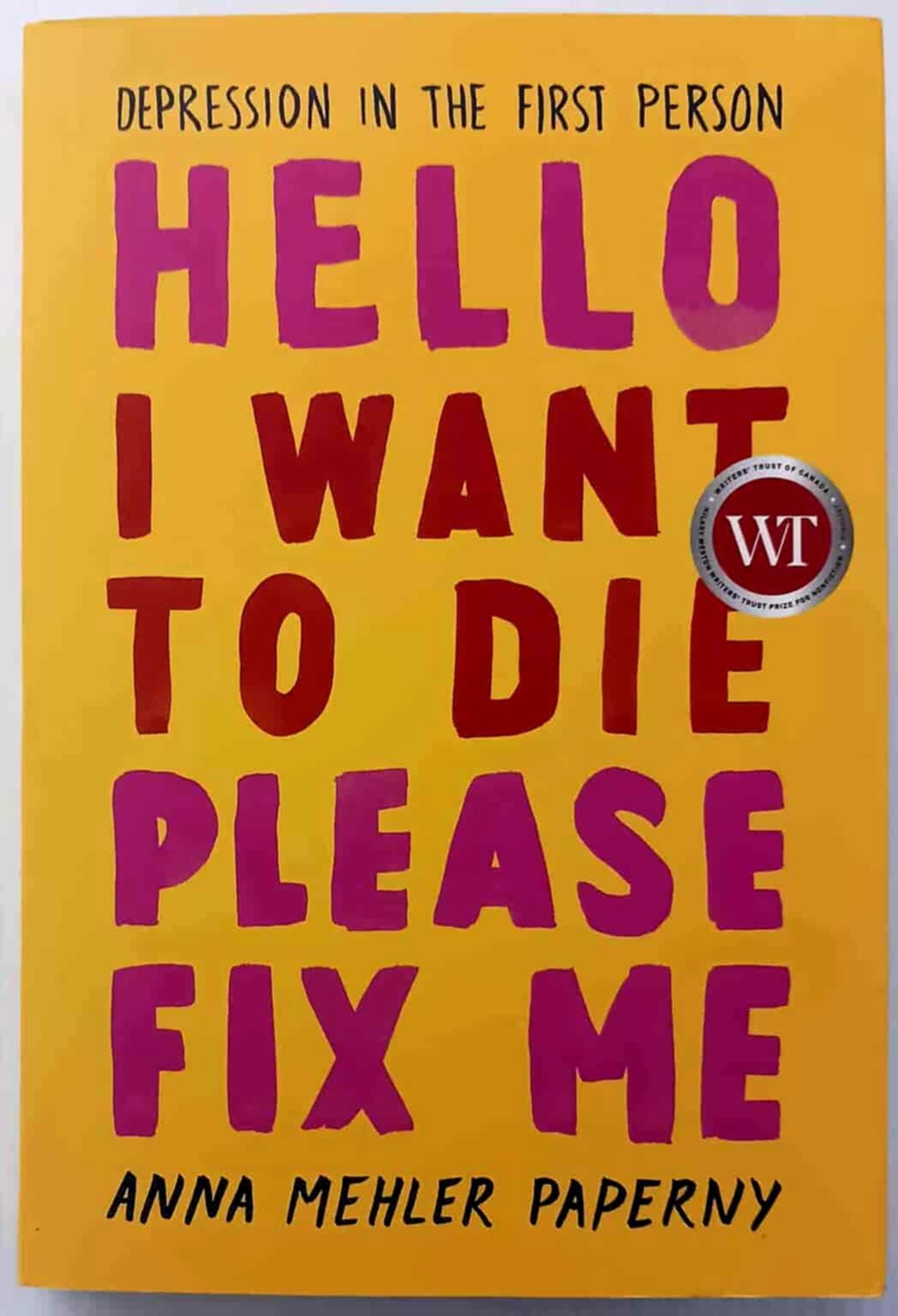 HELLO I WANT TO DIE PLEASE FIX ME - Anna Mehler Paperny