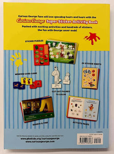 CURIOUS GEORGE SUPER STICKER ACTIVITY BOOK - H.A Rey